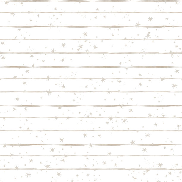 几何无缝图案与水彩条纹和星星图片下载