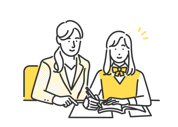 学生在老师的辅导下学习图片下载