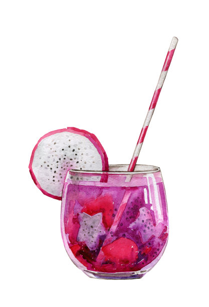 水彩食物插画图片下载