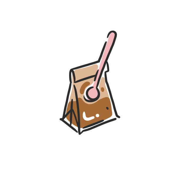 手绘矢量抽象图形涂鸦简单简约的线条插图集合与酿造咖啡，准备咖啡饮料。咖啡矢量画图标隔离。咖啡店设计理念。图片下载