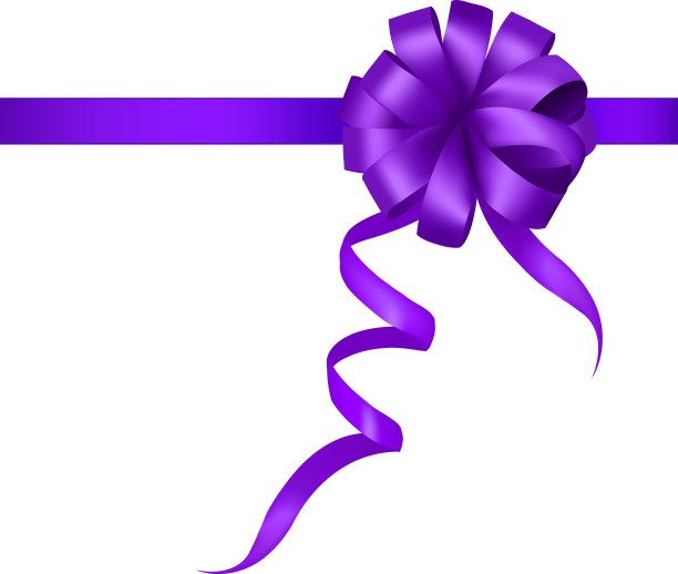 缎带透明图片下载