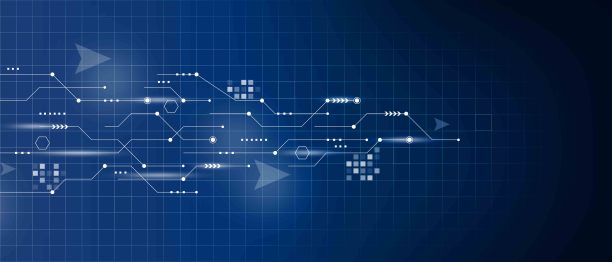 数字技术和科学背景图片下载