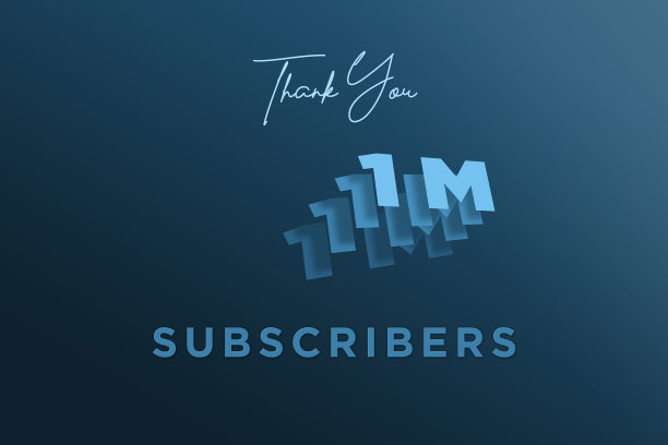 100万用户庆祝问候横幅与下降纸设计图片下载