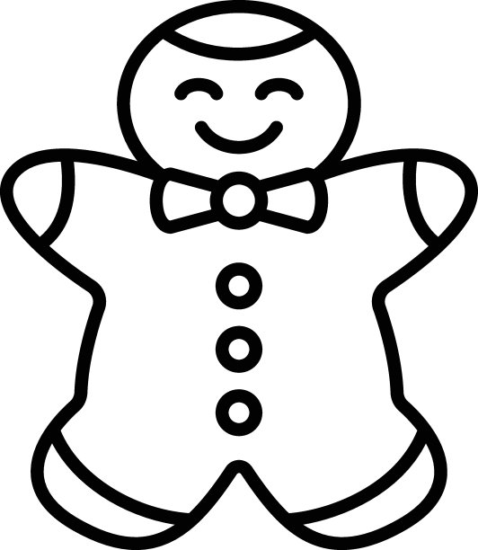 完美的茶时间对待矢量线图标设计，面包店和面包匠符号，美食大师标志，食品鉴赏家股票插图，姜饼饼干的概念图片下载