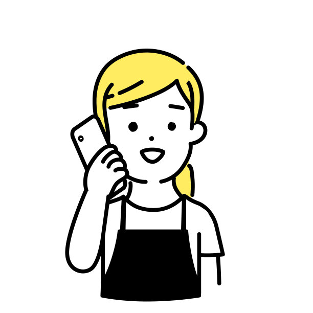 萌人插画系列_女店员_交流图片下载