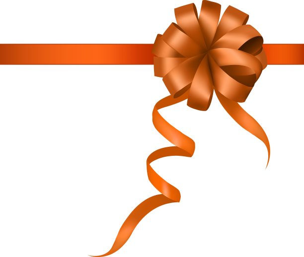 缎带透明图片下载