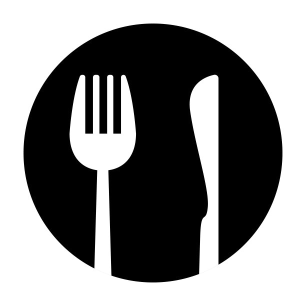 刀叉图标。矢量插图。图片下载