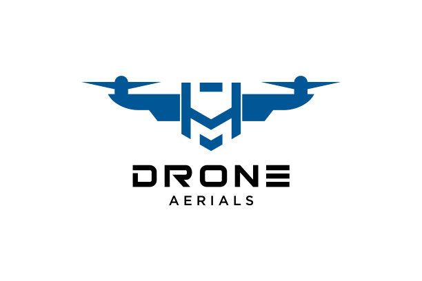 字母无人机标志设计模板摄影图片下载