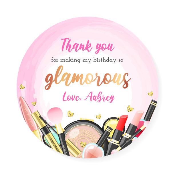 生日谢谢标签图片下载