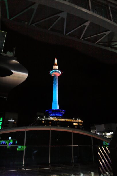 京都塔照明图片下载