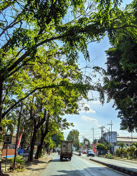 中邦市的街道图片下载