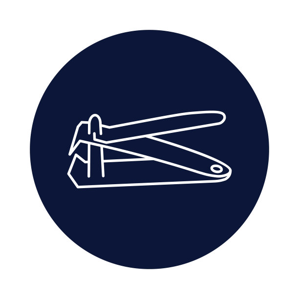 指甲刀，指甲刀，个人护理，指甲刀图标图片下载