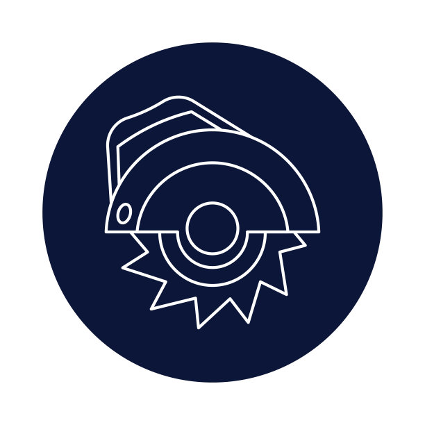 电锯，电锯，木工图标图片下载