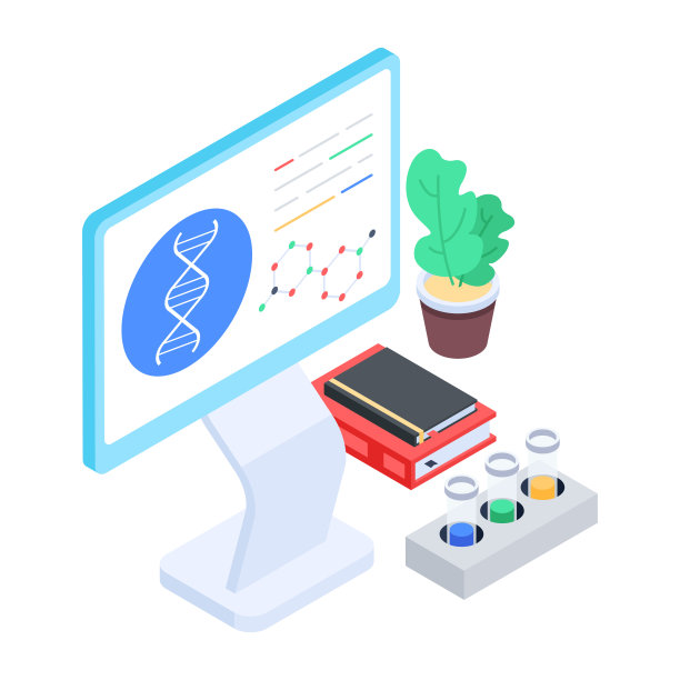 分子键的等距图图片下载