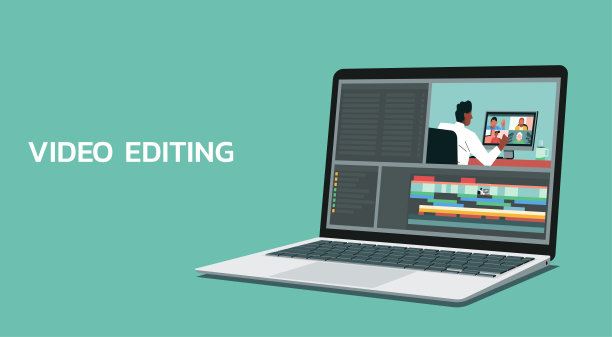 笔记本电脑上的视频编辑软件图片下载
