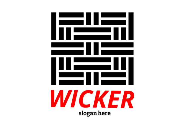 手工制作柳条标志图标图片下载