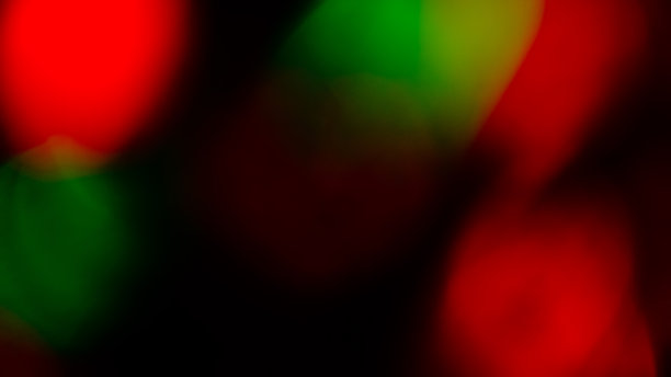 红绿光散景背景图片下载