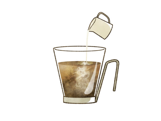 咖啡和牛奶图片下载