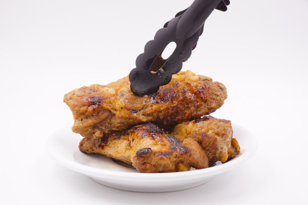 准备好腌好的烧烤排骨图片下载