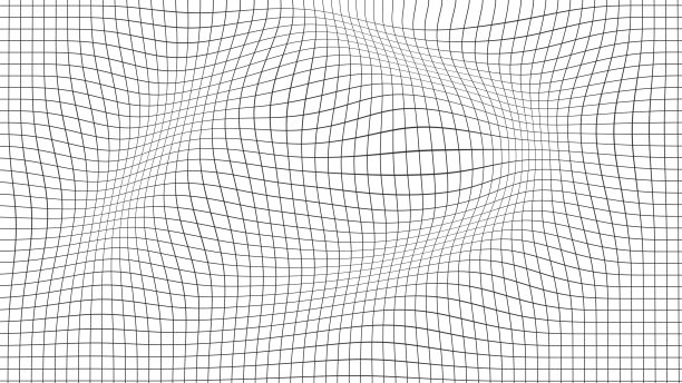 透视网格背景。白色背景上的简单线条。三维渲染图片下载