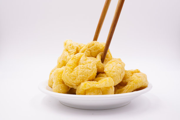 油炸素食豆腐泡芙图片下载