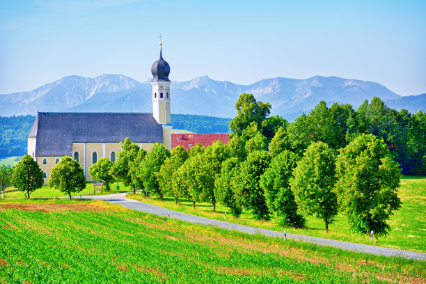 德国威尔普林朝圣教堂图片下载