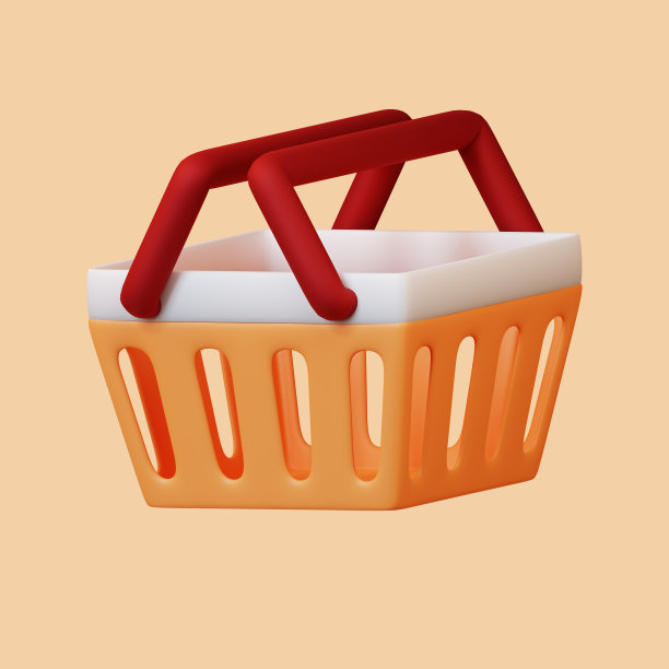 一套高分辨率的3d渲染销售图标图片下载