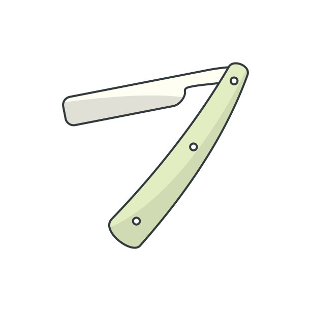 直刀图标矢量设计模板简单而现代图片下载