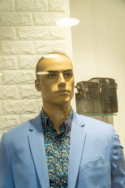 人像模特商店橱窗图片下载