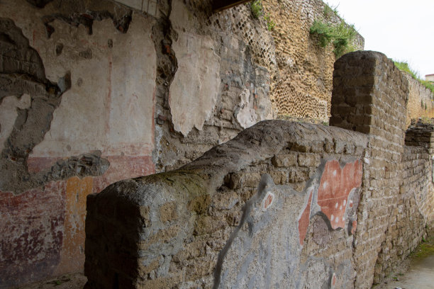 坎帕尼亚的巴亚浴场考古遗址图片下载