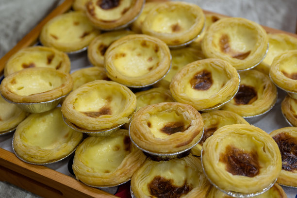 酒店餐厅自助甜品特写图片下载