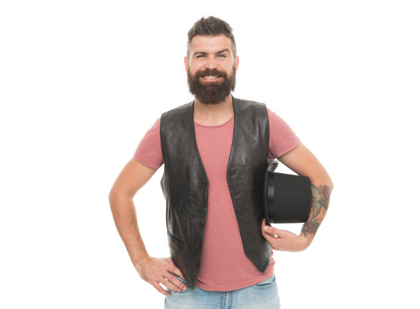 魔术师的性格。魔术师魔术表演概念。准备好看一些魔术了。马戏团的魔术表演。坚持住，这是魔术。魔术师马戏团工作人员。男人大胡子男人魔术师图片下载