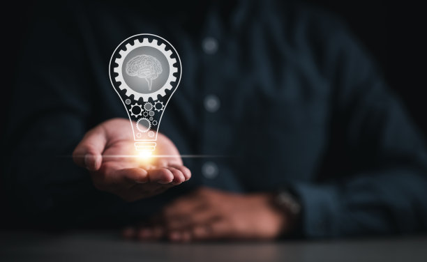 灯泡，想法，策略，创造力，信息，知识，想象力，创造性，齿轮，齿轮。图片下载