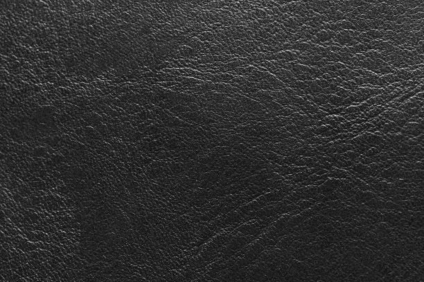 黑色皮革和纹理背景。图片下载