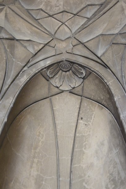 印度德里Sufdarjung墓的复杂雕刻作品图片下载