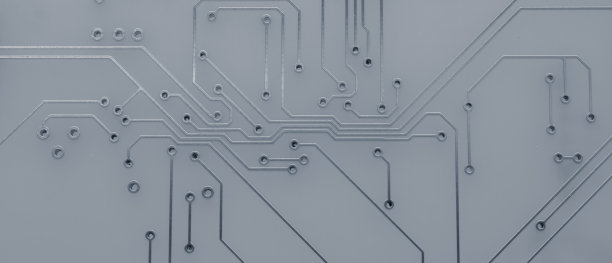 印刷电路。轨道布局。图片下载