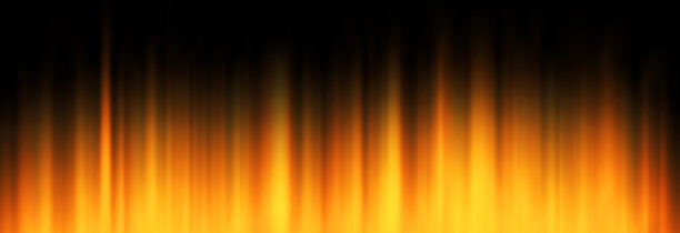 地面着火了，火焰吞没了地面。, 3 d渲染图片下载