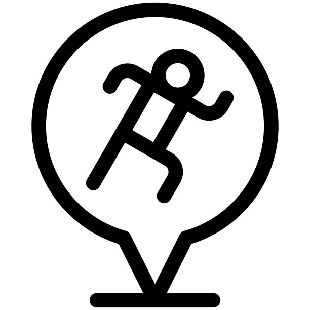 位置图标，马拉松相关矢量图片下载