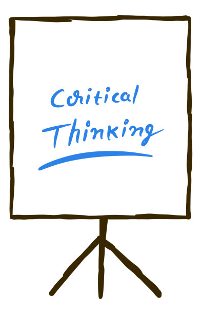 批判性思维白板站演示文本图片下载