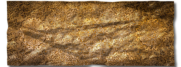 阿拉伯背景的创意图片。米色阿拉伯几何装饰-复古复古设计图片下载