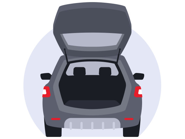 汽车后视图图片下载