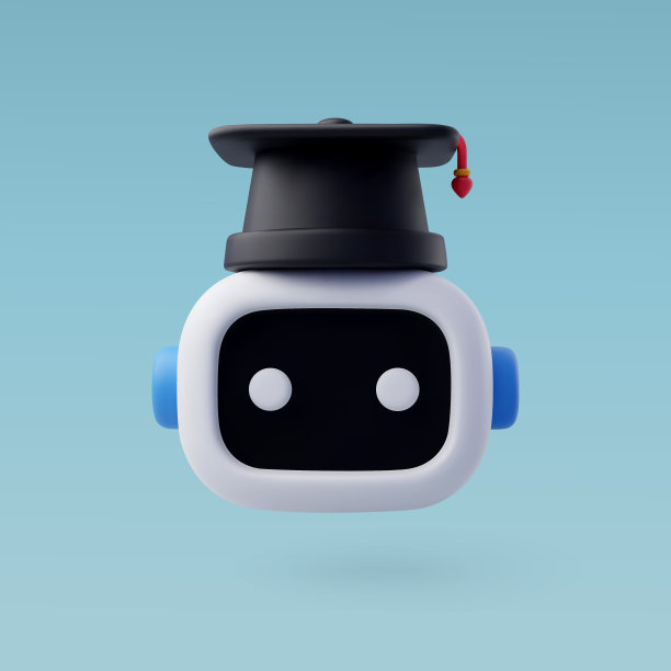 三维矢量机器人机器学习，人工智能在科学和商业，技术和工程概念。图片下载