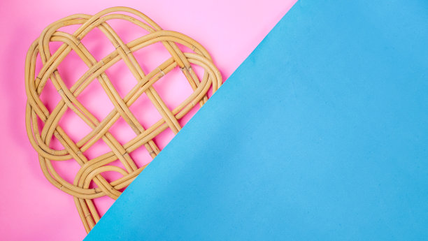 传统藤编球拍图片下载