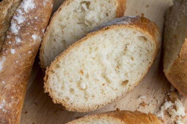 把白面包切成小块图片下载