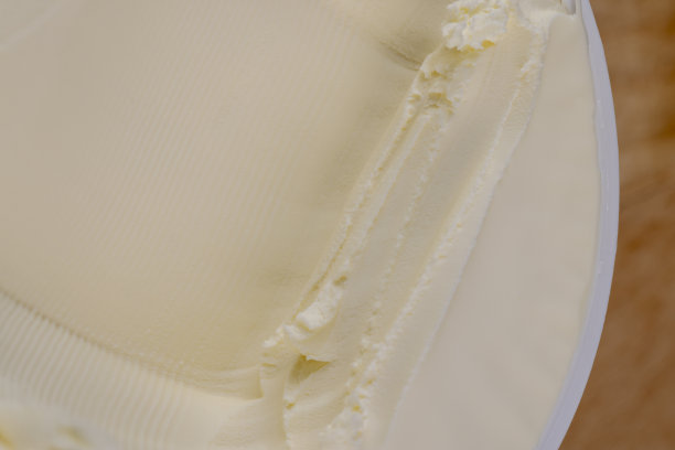 由牛奶制成的新鲜软奶酪图片下载