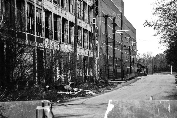 废弃的底特律图片下载