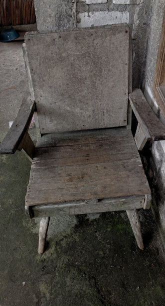 旧木椅图片下载