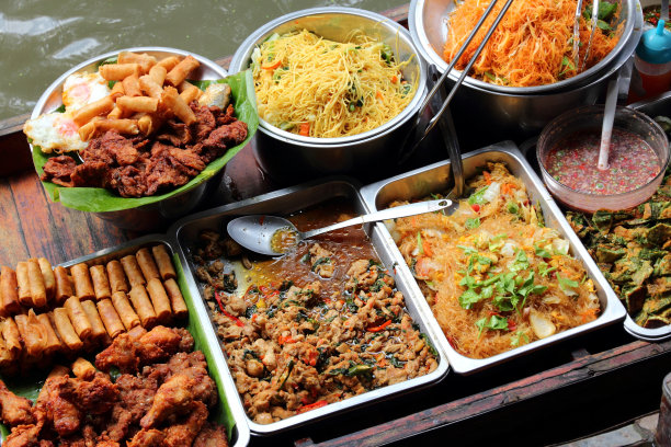 泰国食品摊贩图片下载