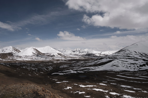 西藏雪山山口图片下载