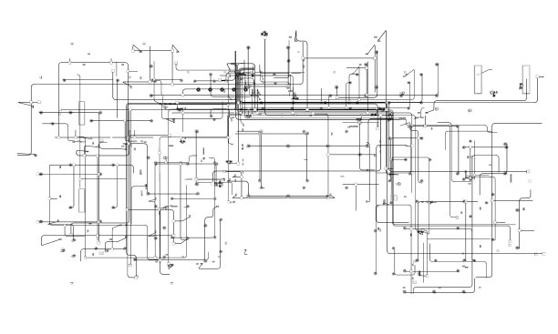 建筑管道的三维插图图片下载